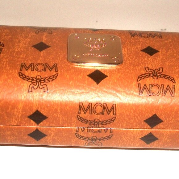 Autherntic MCM Hardshell Rectangular Eyeglass Case 6.5" X 2.25" X 1.5" - Picture 4 of 5